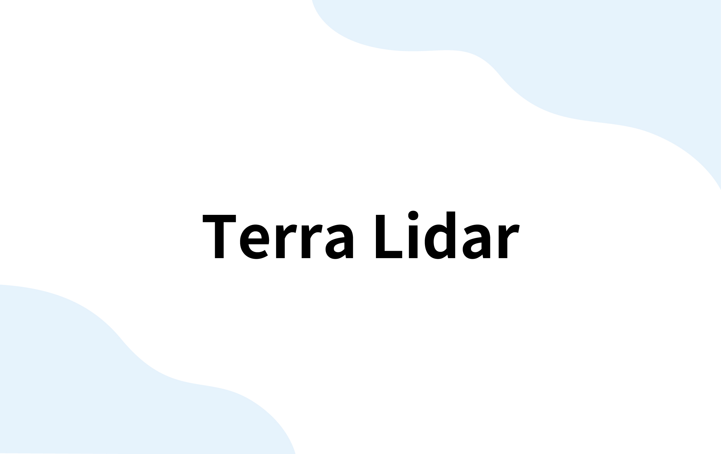 Terra Lidar（テラドローン）