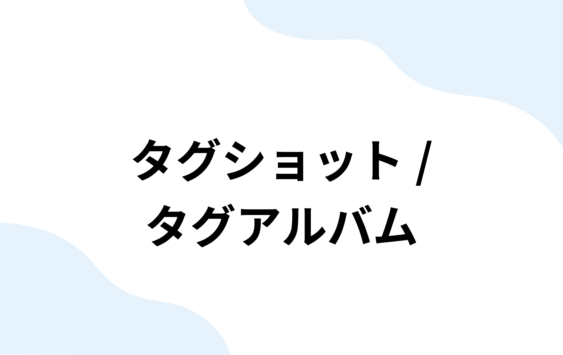 タグショット/タグアルバム（LisB）